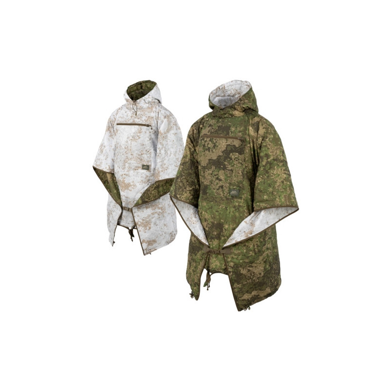 HELIKON Kétoldalas poncsó SWAGMAN ROLL® – Pencott Wildwood / Pencott Snowdrift HELIKON Kétoldalas poncsó SWAGMAN ROLL® – Pencott Wildwood / Pencott Snowdrift