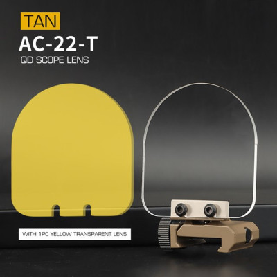 Felhajtható QD távcső- és célzóvédő – TAN