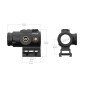 VO PARAGON 1x16 MICRO prizmás célzó – fekete