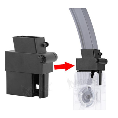 Lever Speedloader MP5 Adapter - Black