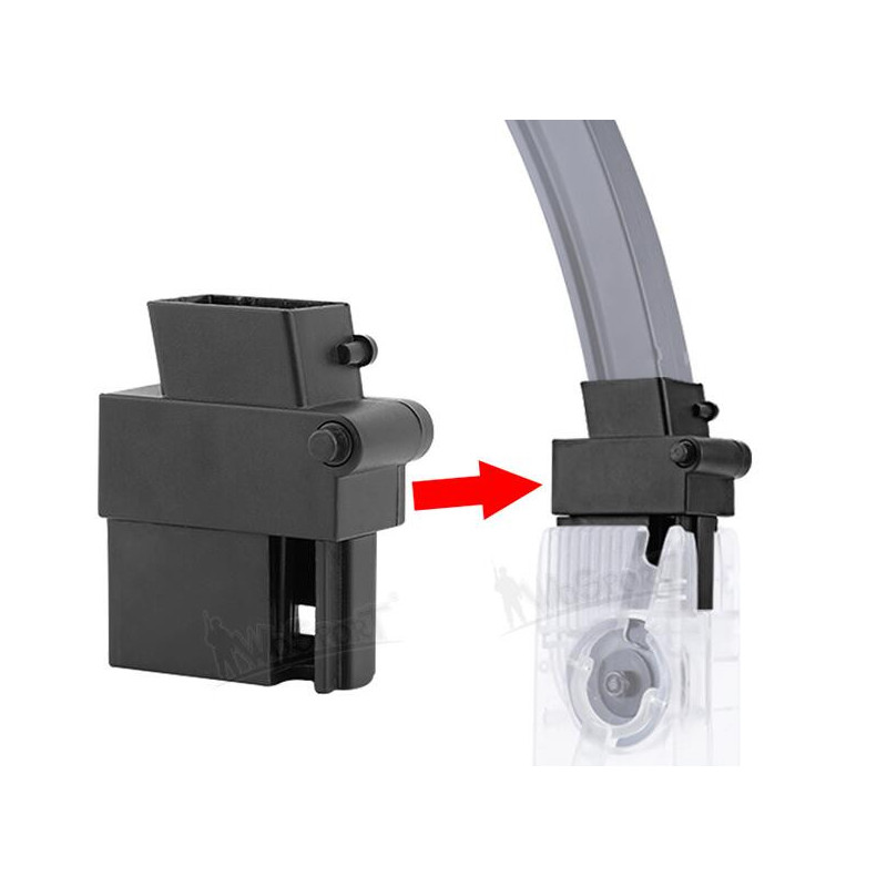 Lever Speedloader MP5 Adapter - Black Lever Speedloader MP5 Adapter - Black