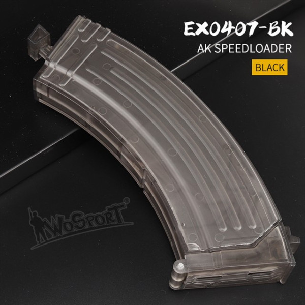 AK típusú gyorsbetöltő, 1000 BB – Átlátszó (sötét)