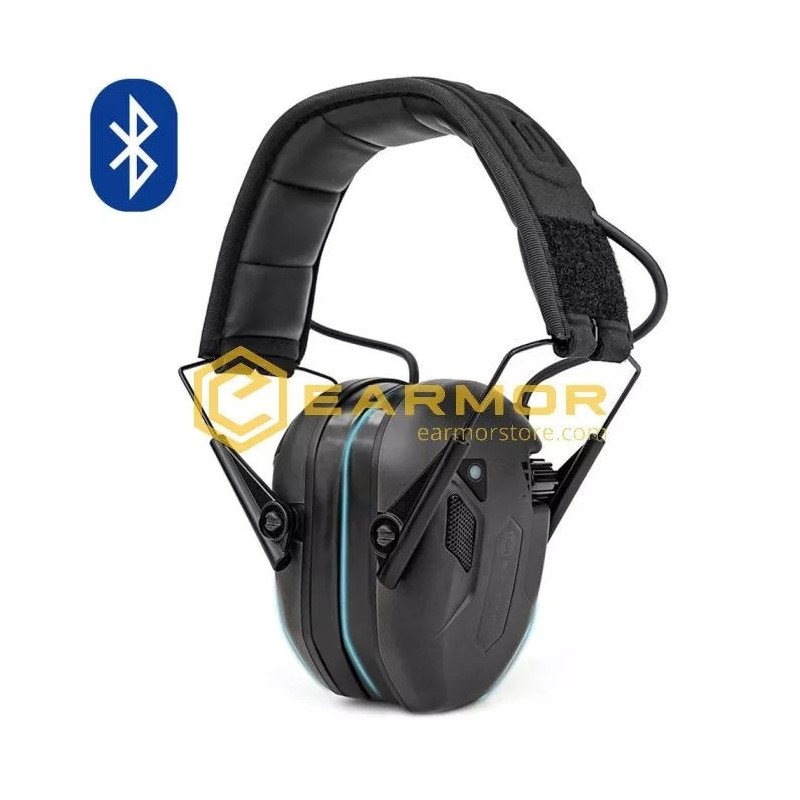 EARMOR M300T Bluetooth Electronic Hearing Protector - Black EARMOR M300T Bluetooth Electronic Hearing Protector - Black