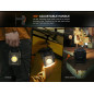 Rechargeable Lantern Fenix CL27R - Olive Green