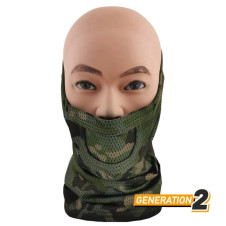 CYGNUS ARMORY Face Warrior nyakmelegítő Gen2 – MC Tropic
