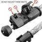 VO Rifle Stand BBS V MOUNT háromlábú állvány – fekete