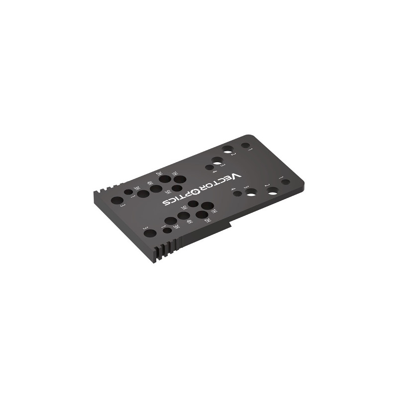 VO Universal Red Dot Sight Mount for CZ Shadow 2 / SP-01 / P-10C - Black