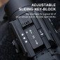 OLIGHT Valkyrie PL-3R pisztolyzseblámpa, 1500 lm – fekete