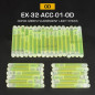 WST fluoreszkáló MINI fényrudacska, 40 mm, 30 db – zöld WST fluoreszkáló MINI fényrudacska, 40 mm, 30 db – zöld