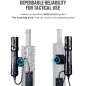 OLIGHT Rifle Flashlight ODIN 2000 lm, RIS Mount - Black