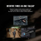 OLIGHT ODIN 2000 lm puskás zseblámpa, RIS-tartóval – fekete