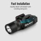 OLIGHT BALDR PRO R pisztolyzseblámpa (zöld lézer) 1350 lm – fekete
