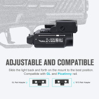 OLIGHT Pistol Flashlight Valkyrie PL-Mini 2 600 lm - Black