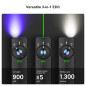 OLIGHT ARKFELD Pro UV 1300 lm zseblámpa, zöld lézer – fekete