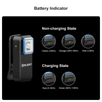 OLIGHT OCLIP 300 lm újratölthető zseblámpa – fekete