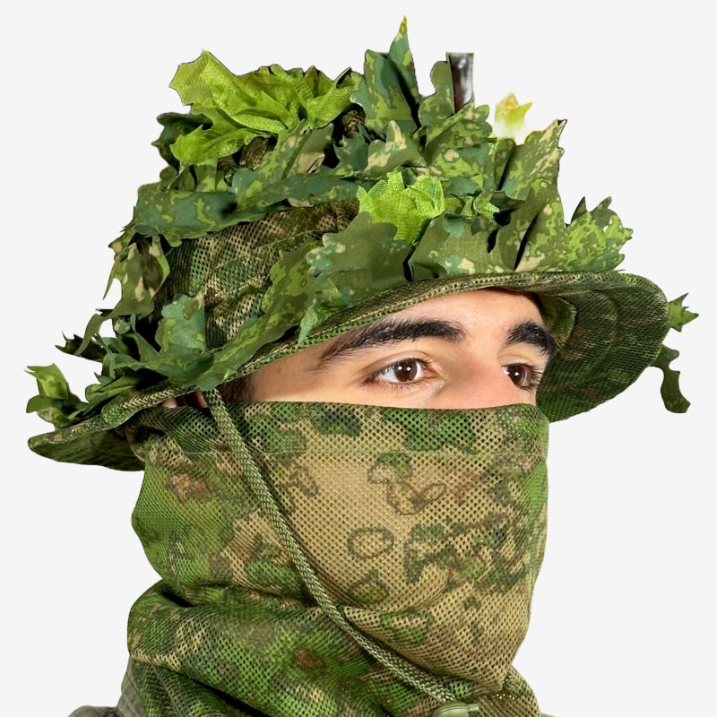 KMCS Boonie sapka 3D-s levelekkel – Next-Gen Green KMCS Boonie sapka 3D-s levelekkel – Next-Gen Green