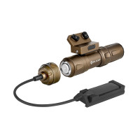 OLIGHT ODIN Mini 1250 lm puskás zseblámpa, M-LOK rögzítéssel – bézs