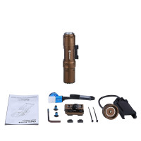 OLIGHT ODIN Mini 1250 lm puskás zseblámpa, M-LOK rögzítéssel – bézs