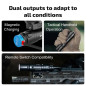 OLIGHT ODIN Mini 1250 lm puskás zseblámpa, M-LOK rögzítéssel – bézs