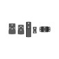 VO 30mm X-ACCU Mount Assembly Kit (4 Screws Ring) - Black