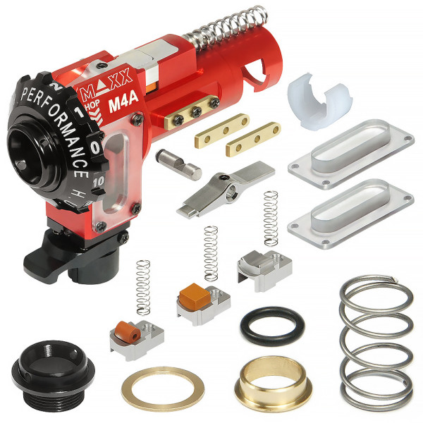 MAXX CNC Hop-up kamra M4A PRO (AEG) – Piros