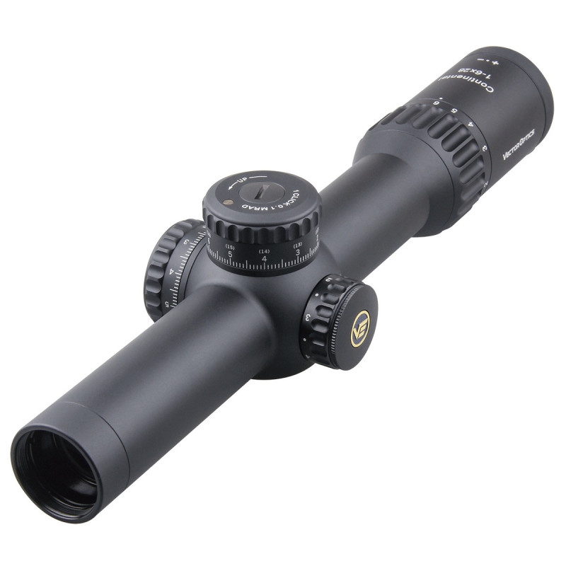 VO CONTINENTAL X6 1-6x28 FFP LPVO távcső – fekete