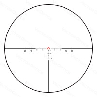 Vector Optics CONTINENTAL X6 1-6x24 SFP LPVO távcső – fekete