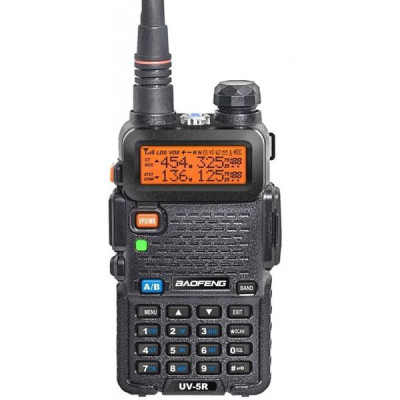 Baofeng UV-5R rádió (VHF, UHF) – fekete