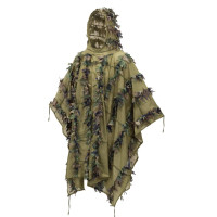 HELIKON 3D Ghillie Poncho® LEAF – amerikai erdő