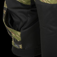 HELIKON ROGUE kapucnis pulóver (FullZip)® – Fekete/tigriscsíkos
