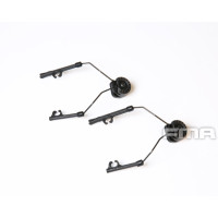 FMA Headphone Universal Modular FARA OTH Attach ARC Rail Kit - Tan