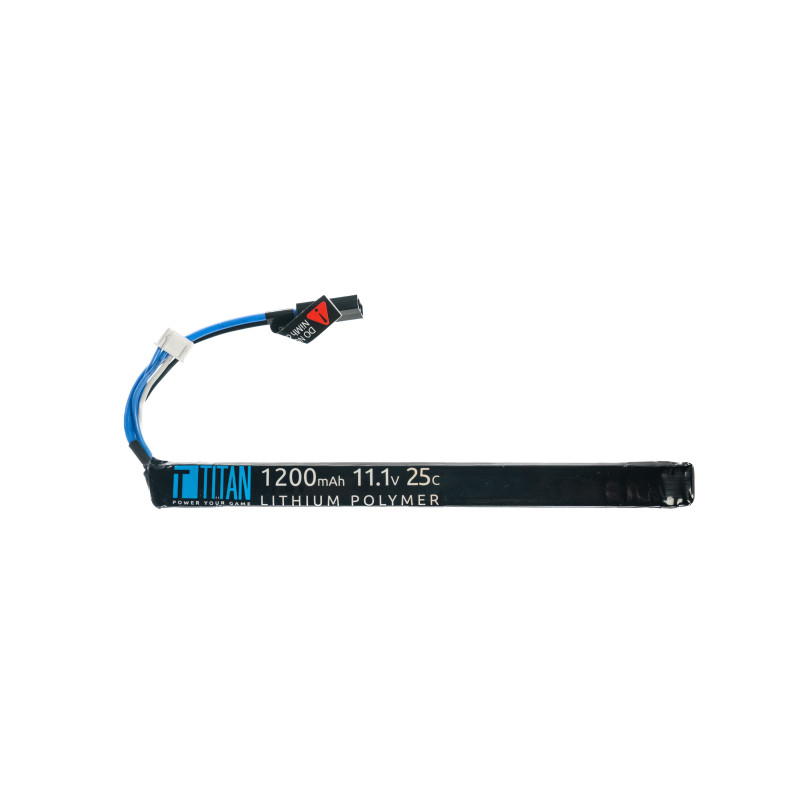 Li-Pol akkumulátor TITAN 11,1 V, 1200 mAh, 25C (Tamiya) – Stick (AK)