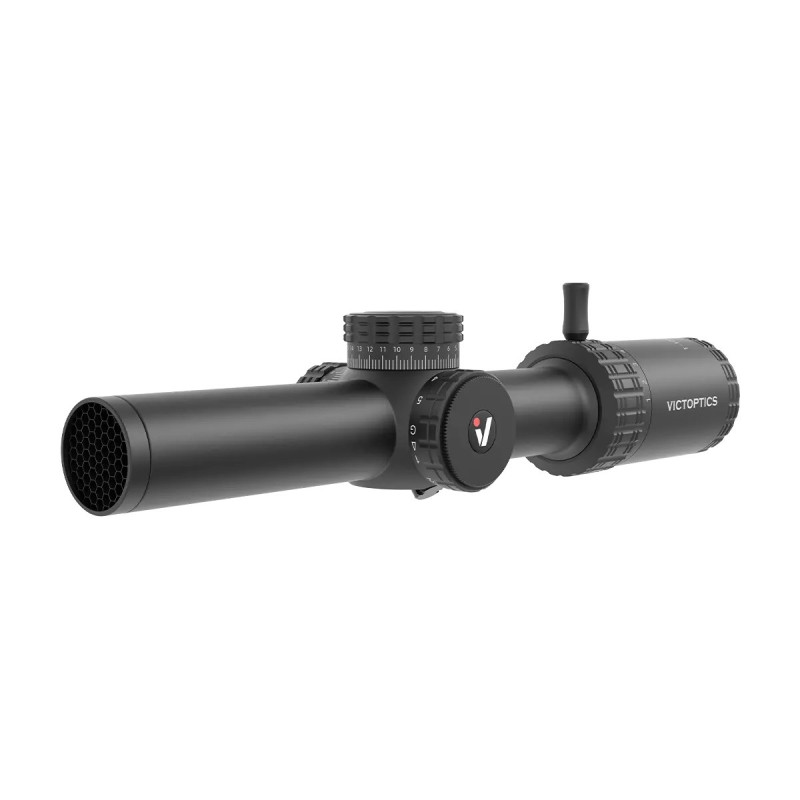 VictOptics LPVO S10 1-10x24i Fiber távcső – fekete