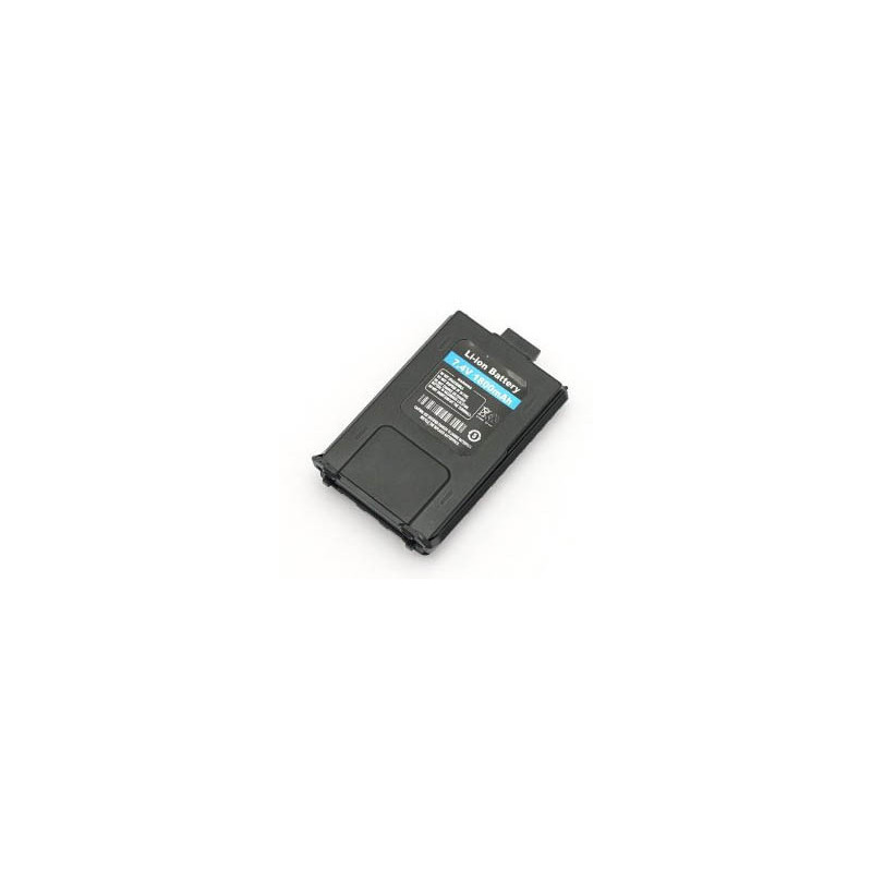 Ion-akkumulátor a Baofeng UV-5R rádióhoz, 1800 mAh – fekete