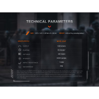 FENIX GL19R V2.0 ÚJRA TÖLTHETŐ TAC-LÁMPÁ