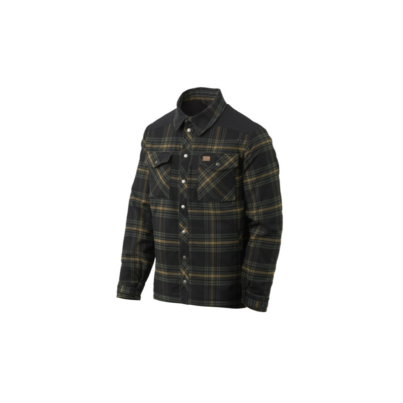HELIKON WINTER WARDEN Shirt, Long Sleeve - Slate Moorland Plaid