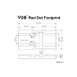 VO FRENZY FA 18x22 MGT™ pontcélzó – fekete