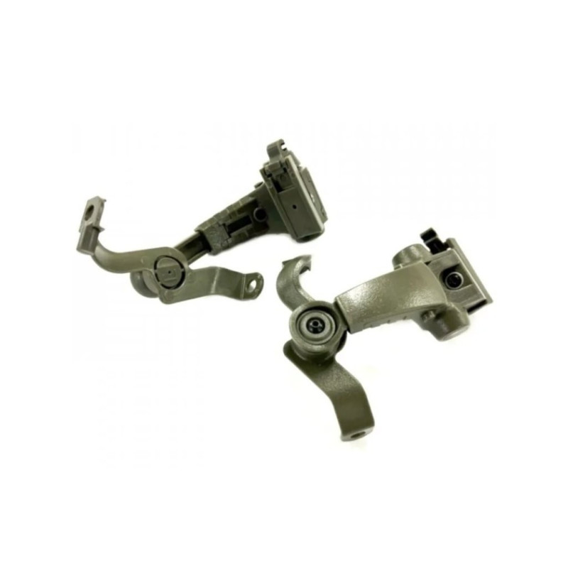 EARMOR M16A Helmet Adapters for M32 PLUS Headset, ARC Mount - Green EARMOR M16A Helmet Adapters for M32 PLUS Headset, ARC Mount - Green