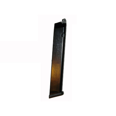 WE Long Gas Magazine for WE R17 / R18C GBB, 50 BBs - Black