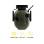 EARMOR M300A Electronic Hearing Protector - Coyote Brown