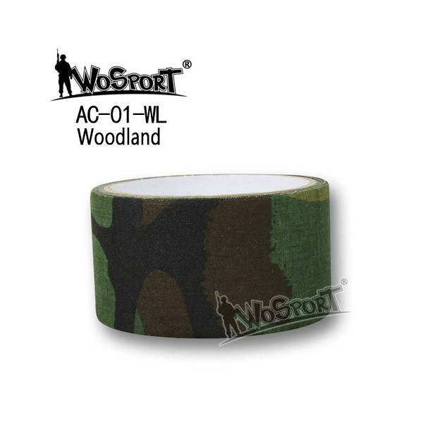 Camouflage tape, Non-woven bag - Woodland