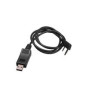 USB programing cable for Radio Baofeng, TYT, INTEK - Kenwood 2-pin