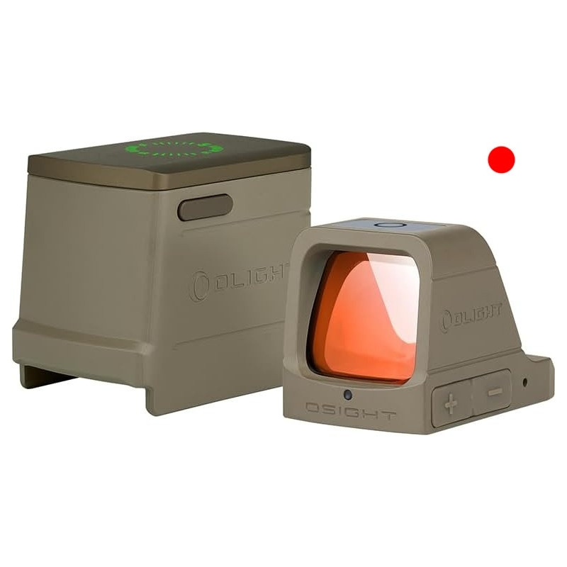 OLIGHT Red Dot Sight OSIGHT RED (Red Dot) with Powerbank - Tan OLIGHT Red Dot Sight OSIGHT RED (Red Dot) with Powerbank - Tan