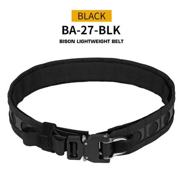 WST BISON MOLLE Tactical Belt – Black