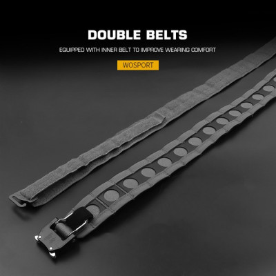 WoSporT BISON MOLLE Tactical Belt – Black | ANAREUS