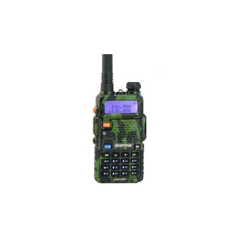 Baofeng UV-5R Radio Military (VHF,UHF) - Zelená