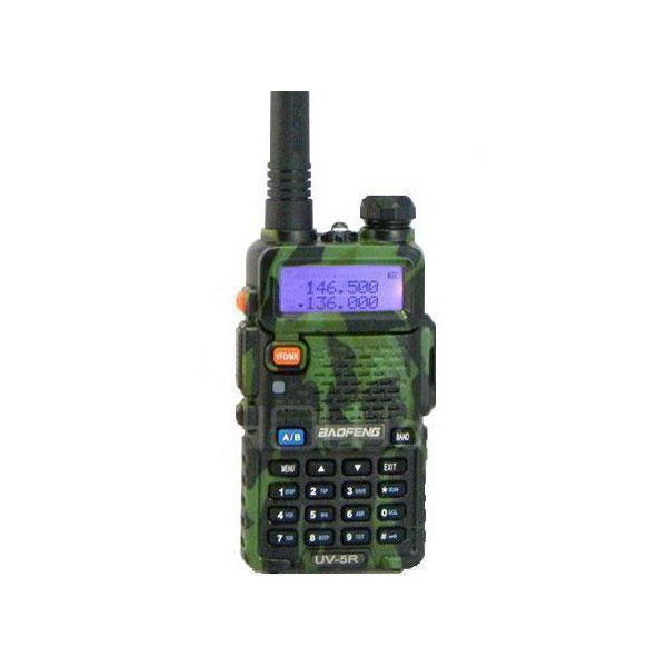 Baofeng UV-5R katonai rádió (VHF, UHF) – zöld