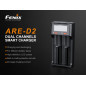 FENIX ARE-D2 USB-töltő (Li-ion, NiMH) – Fekete