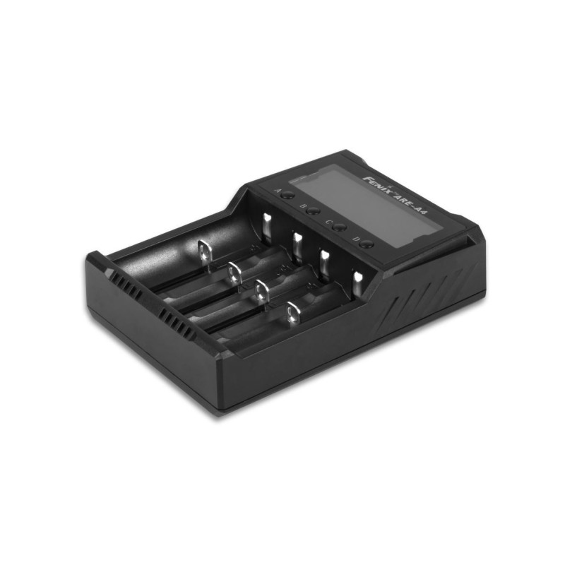 FENIX ARE-A4 Charger (Li-ion, NiMH) - Black FENIX ARE-A4 Charger (Li-ion, NiMH) - Black