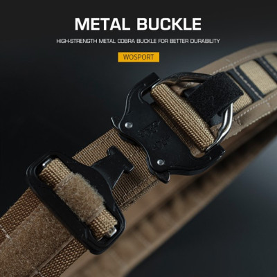 WoSporT SPECIAL COMBAT MOLLE taktikai öv – Ranger Green